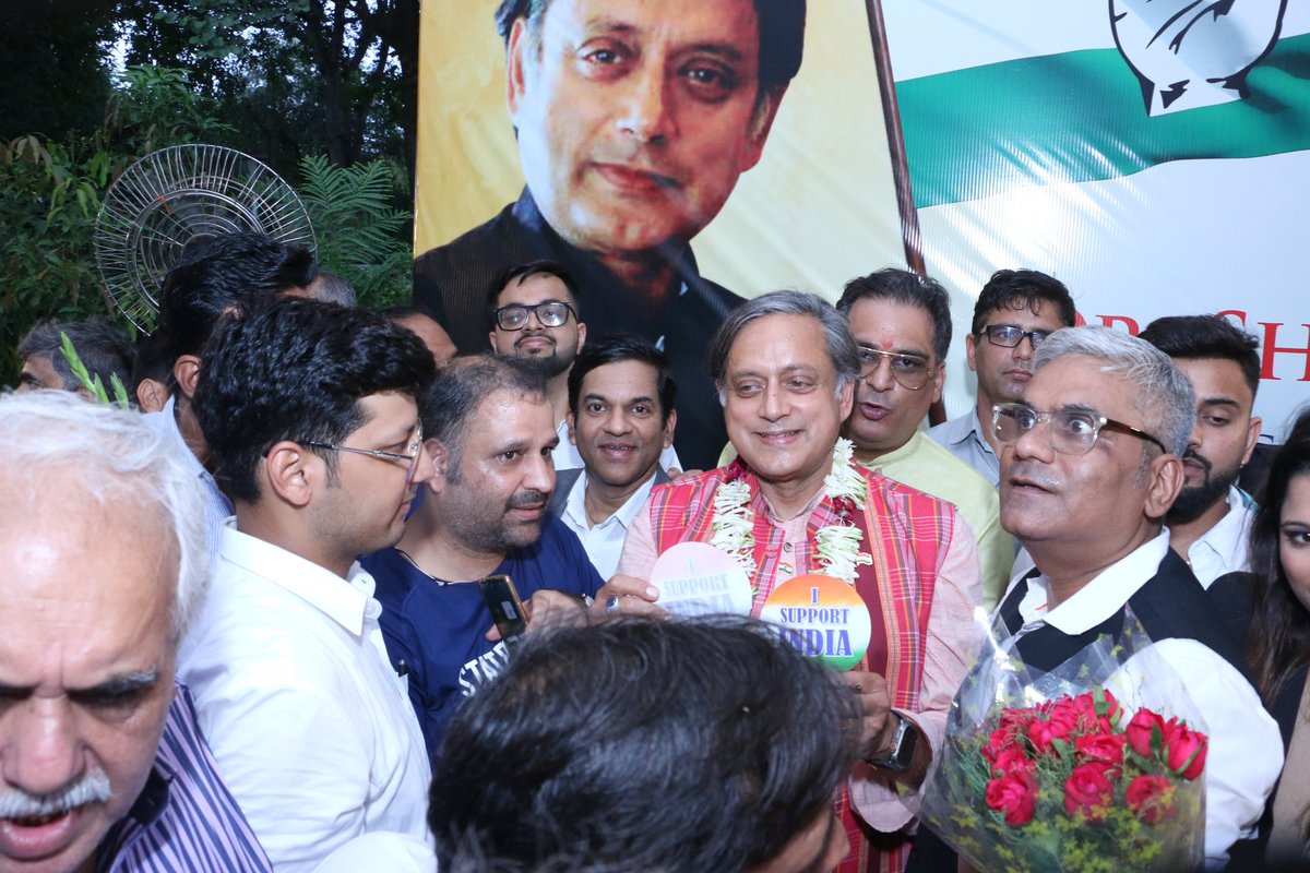 abpandey's tweet image. We are grateful to our Respected Chairman -  @ProfCong Dr. @ShashiTharoor for unveiling the stickers designed in support of the INDIA alliance on Thursday, the 31st of August, 2023. Thank you Sir.
@ProfCong
@DelhiAipc
@AipcNorth
@dikshit_prakhar
#ProfessionalsForProgress