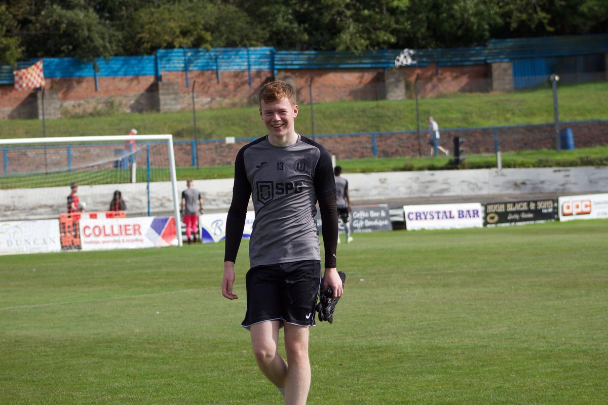 thegoaliesda's tweet photo. Super proud of this boy, chucked football altogether few years ago, during covid, battled back to play for the strongest u20s in Scotland last season, far higher level than given credit for. Signed by Gala and looking for him to go out on loan to get regular game time. #prouddad https://t.co/TB1lKHvPMS