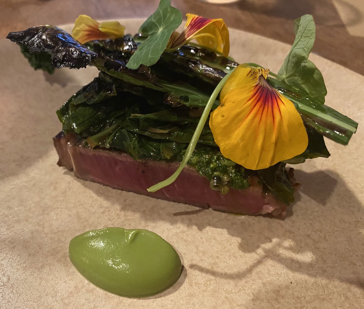 Local trout and Burren beef – all you could want at Homestead Cottage Restaurant #Doolin #Ireland 
homesteadcottagedoolin.com