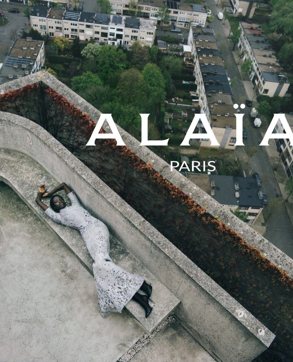 jacquemusx's tweet photo. Anok Yai for Alaïa https://t.co/DPSiOOEkZ3