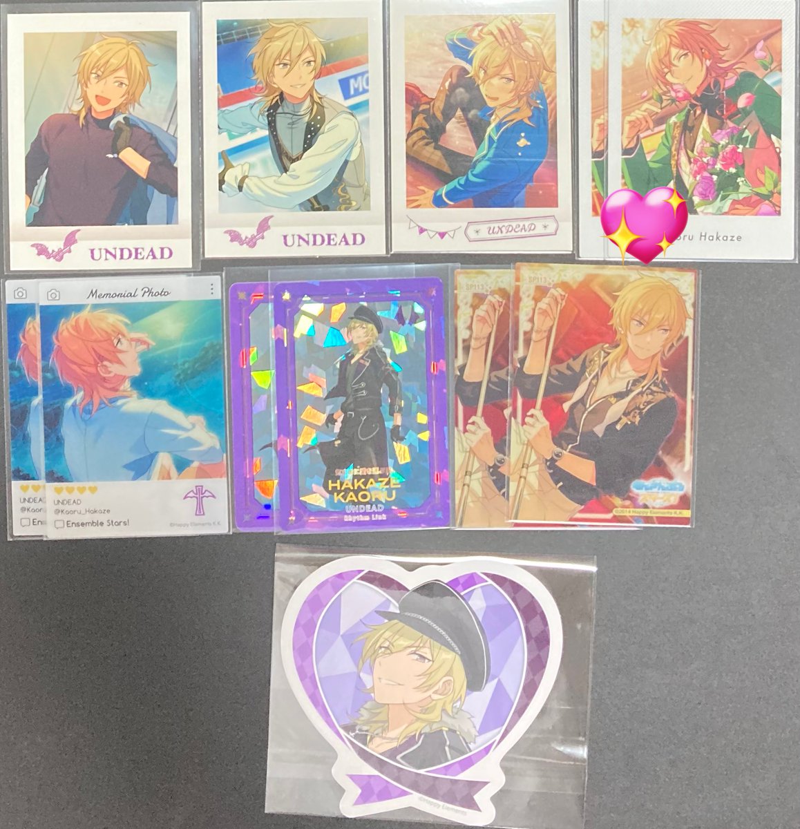 _krbs_hrac_'s tweet photo. あんスタ ぱしゃこれ クリカ エモカ ギラカ ぱしゃっつ デコステ ぺたこれ メタルチャーム 特典 箔押 SP

譲→零 薫

求→同異種紅郎 なずな HiMERU (固ツイ絵柄優先)>一部Eden
or
零:500+送料
薫:1200+送料

零💖は固ツイ👑絵柄との交換のみ
薫は全てまとめての場合のみ譲渡可 https://t.co/FGTlaQZEZX