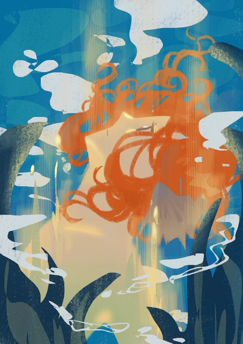 #イラスト #創作イラスト #海