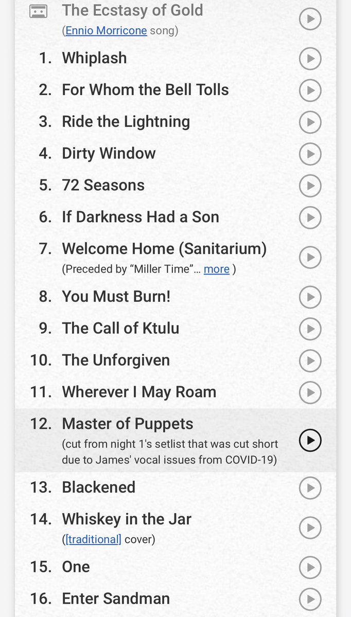 kh38's tweet image. メタリカ、ジェイムズの陽性反応で6日間延期となったフェニックス公演、無事終了との事！🎉

初日に喉の不具合でカットされた #MasterOfPuppets が今日特別に披露され、OAの #SuicidalTendencies にロブが飛び入り、息子タイ君との親子共演！

ただでは待たせない粋な #METALLICA である😌🤘🏻