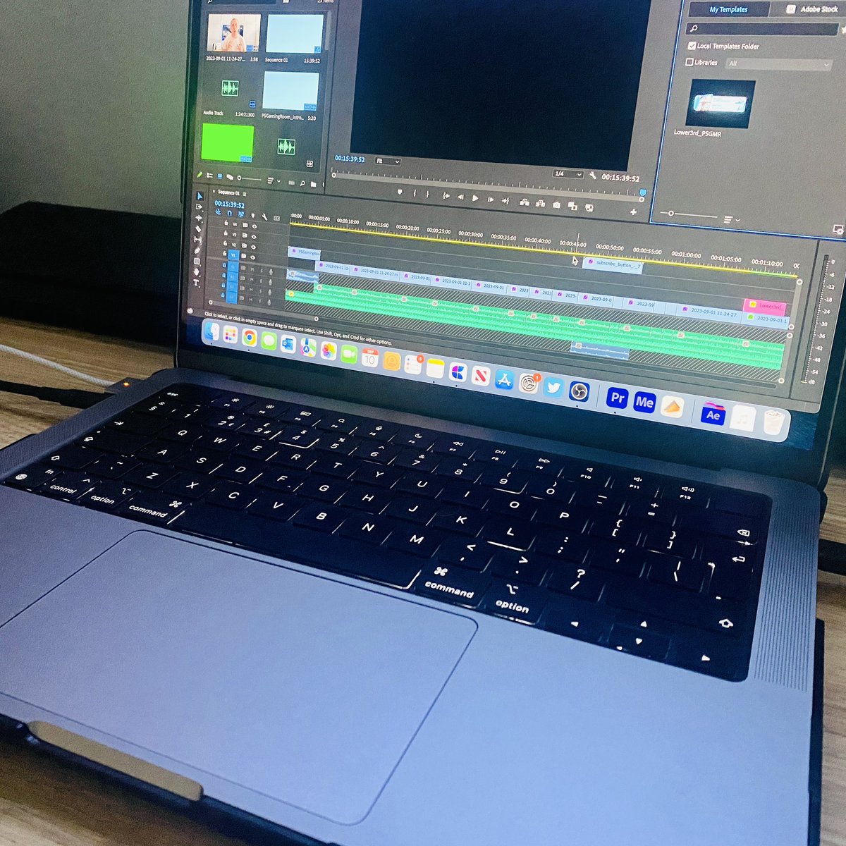 PSGR_TTV's tweet photo. Hey folks, Andrew here! Knee-deep in editing a top-secret video for PSGamingRoom. No spoilers, but it's gonna be awesome. Stay tuned and keep those controllers charged! 🎮

#PSGamingRoom #BehindTheScenes #EditingInProgress https://t.co/RcFqUSdy26