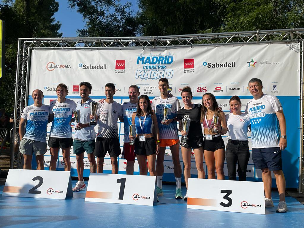MadridxDeporte's tweet photo. 🥇 Sigue liderando la carrera @JAVIGUERRA26 
🥈 Vuelve a repetir posición el madrileño @SUBETEALCARRO 
🥉 Mohamed Massat
🥇 La madrileña @ClaraVinaras 
🥈 Francisca Marisol Almiron
🥉Marta Izquierdo 
ENHORABUENA A TODOS!!  #Madridcorre #madridcorrepormadrid https://t.co/PBg0H3ZhHO