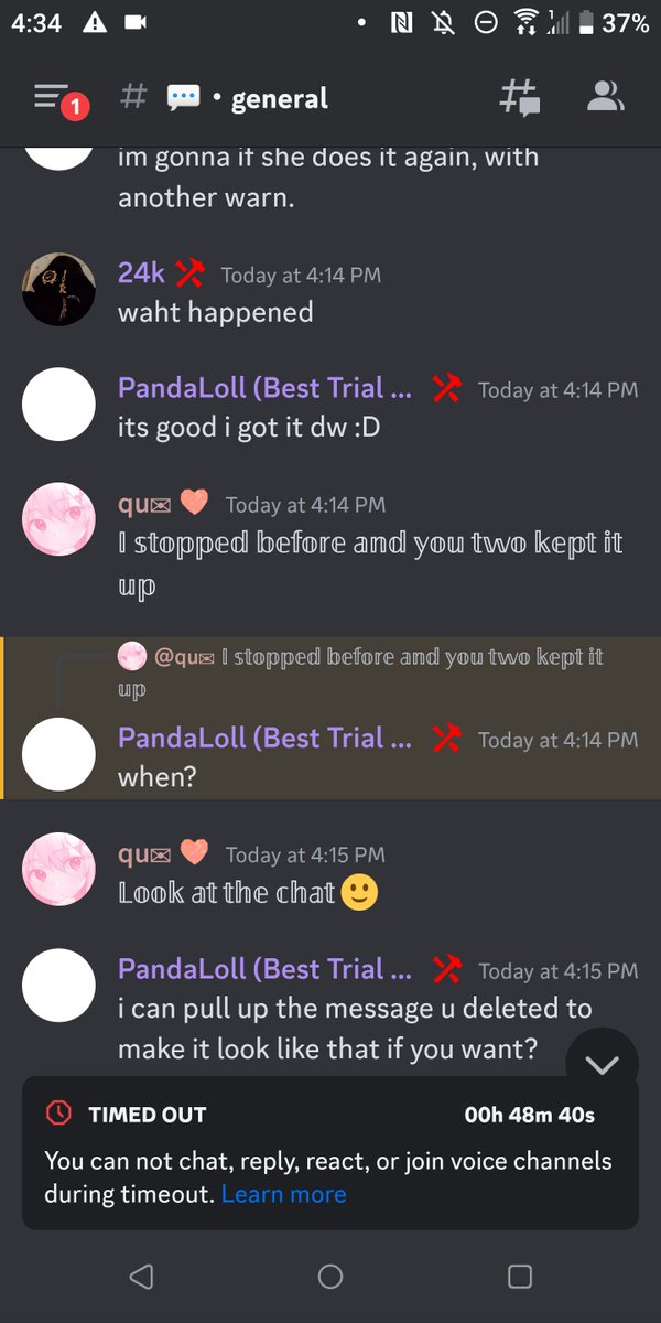 Idkihateme's tweet photo. Pls do not join chit-chattin’ discord server they have toxic mods Go spam the mods  messages with “where did you get your fake face from?” for revenge for this one girl who didn’t deserve this! Thank you! Make sure the mods get karma in the most funniest way! https://t.co/UG7gjpdEZa