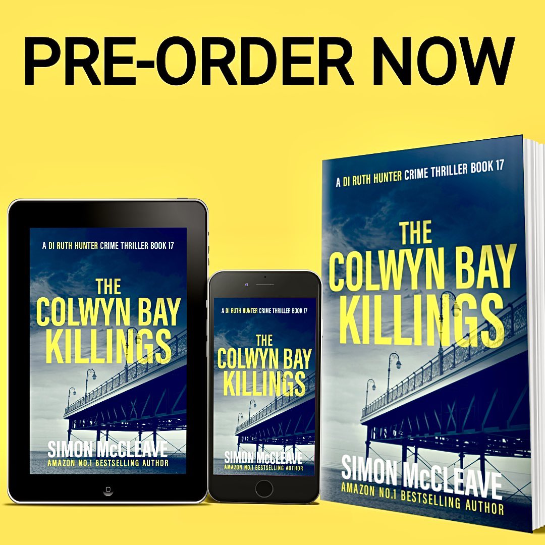 Simon McCleave Author tweet media