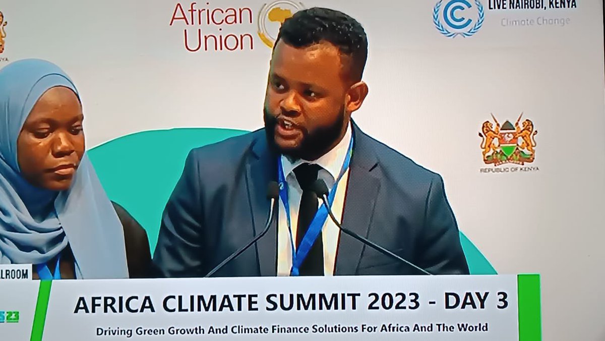 Africa Youth Climate Assembly 2023 tweet media