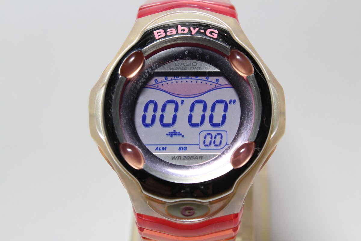 GshockTkhs's tweet photo. For sale now CASIO BGR-260 Pink Baby G https://t.co/6fxeTuJUVy #pinkwatch #bgr260 https://t.co/CbUlN1Buhj