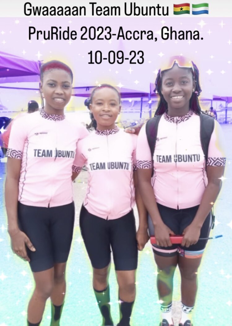 BlackChampions_'s tweet photo. Gwaaaaaaan Team Ubuntu 🇬🇭🇸🇱 #ubuntucyclingstyle👊🏾#blackchampions✍🏾 https://t.co/AlATtLCoDK