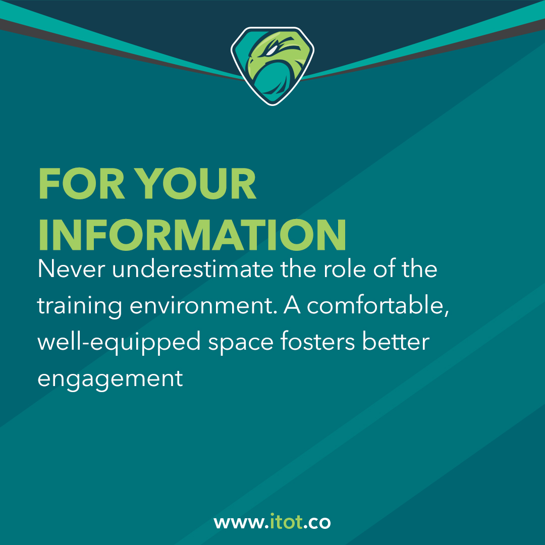 illaftraintot's tweet image. Ensure the room has everything from A/C to tech amenities for an optimal  learning experience

 #Training #CertifiedTrainer #LearningEnvironment