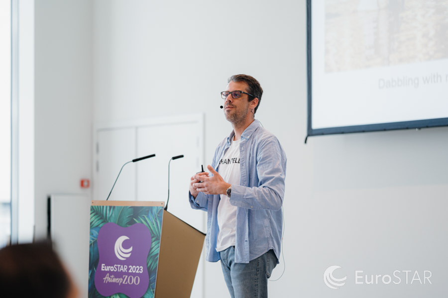 esconfs's tweet image. Do you have a powerful idea, case study or innovative initiatives you want to share? 🤔Get in front of a global audience at EuroSTAR and share your story with the testing community. Start your submission. ✨Call for Speakers closes Sep. 17th: bit.ly/3NdneAm