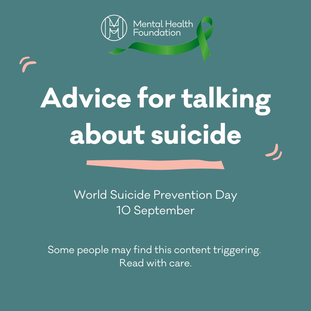 If you’re worried someone may be at risk of suicide, there are actions you can take. Talking about it can really make a difference. Whatever you're going through, Samaritans are there any time, to call for free on 116 123. #WorldSuicidePreventionDay #WSPD