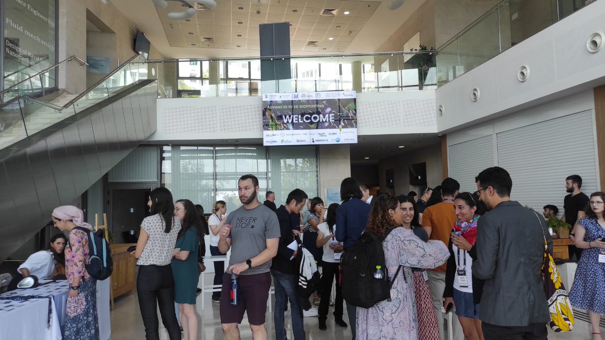 Levenberg Lab (@levenberglab) on Twitter photo We are excited to kick off the "Advances in 3D Bioprinting" conference today at the <a href="/TechnionLive/">Technion Israel</a>! Welcome to all the participants 🙂 We are excited to kick off the "Advances in 3D Bioprinting" conference today at the <a href="/TechnionLive/">Technion Israel</a>! Welcome to all the participants 🙂