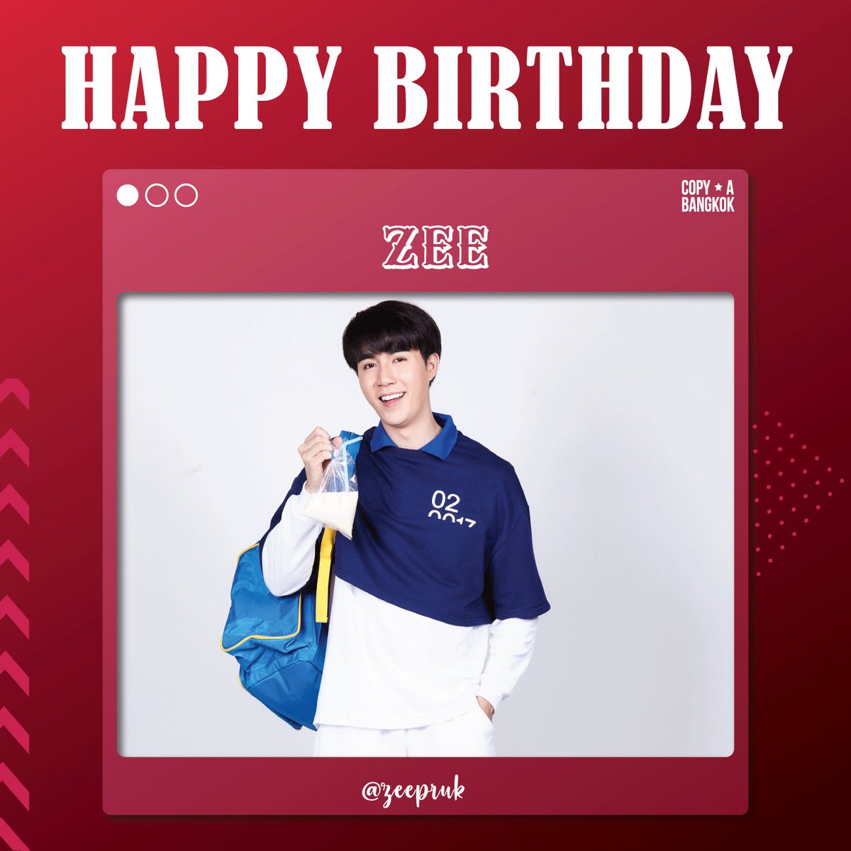 copya_bangkok's tweet photo. happy birthday @zee_pruk 🎂✨ https://t.co/2pTmuHRICc
