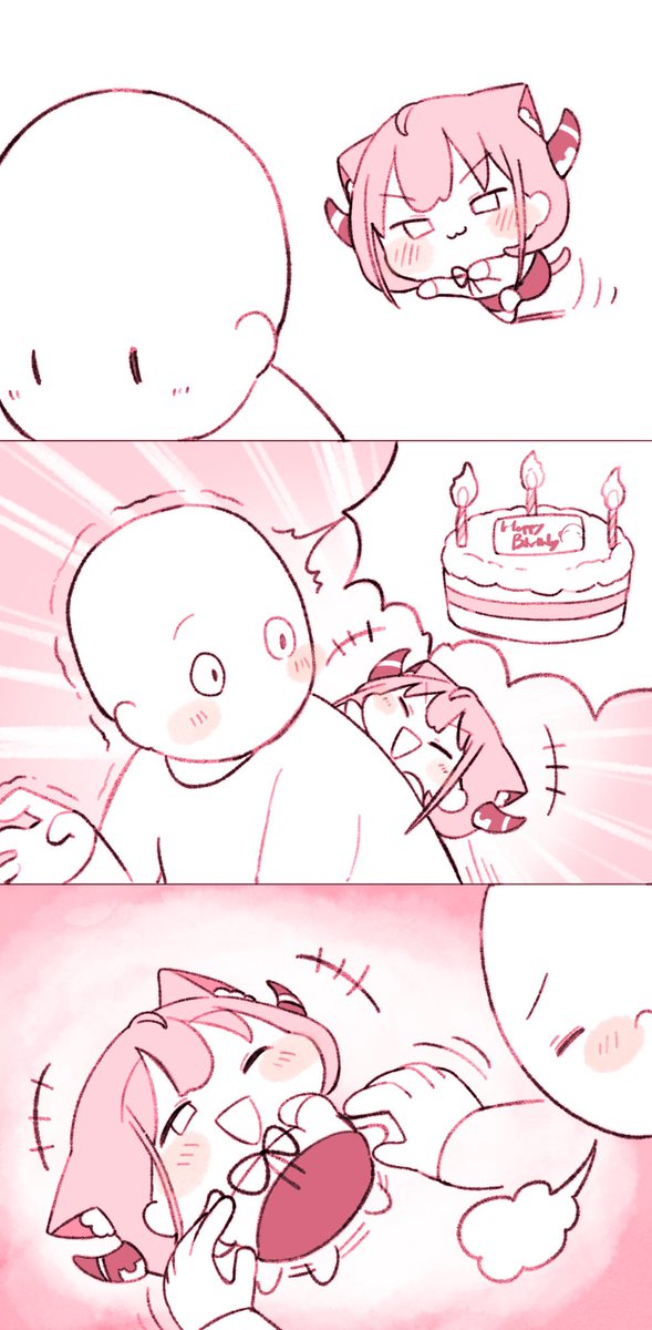 ぶるーにゃーかいぶ 340  🎂☺️