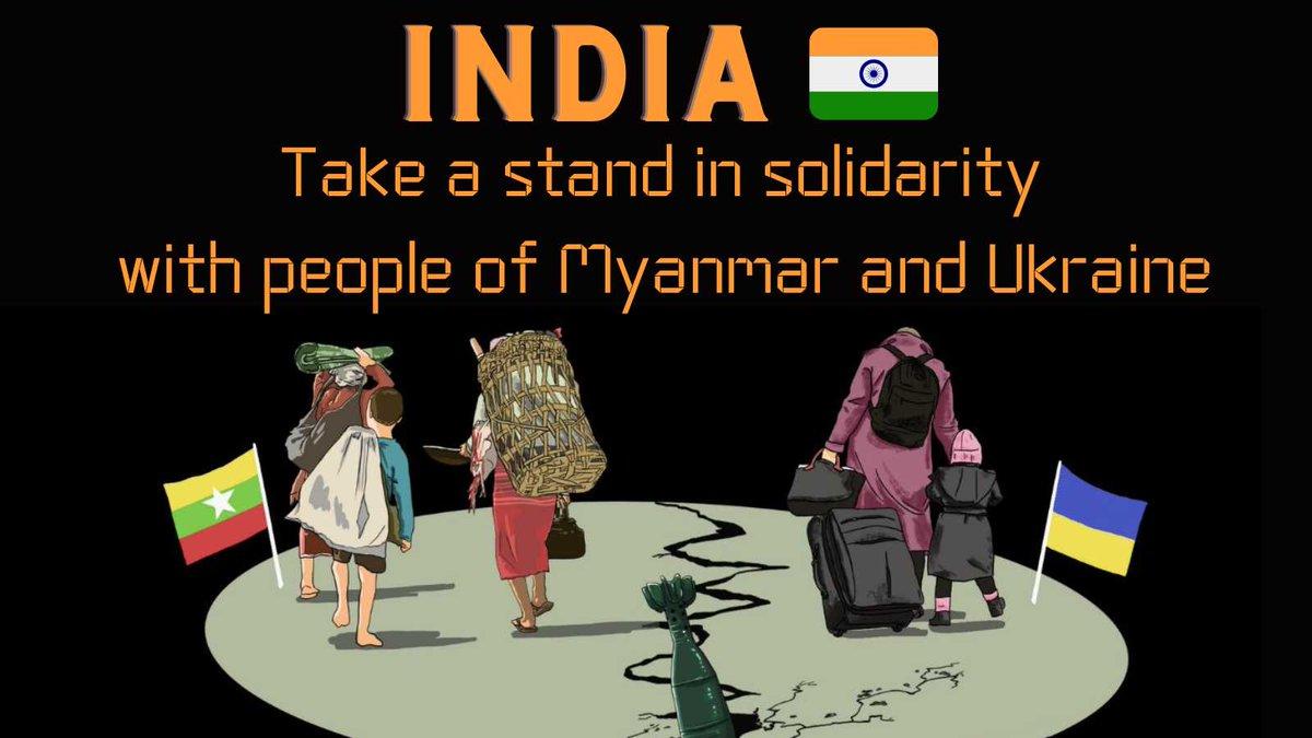 Recent vibes of #India.
Support #MilkTeaAlliance and allies. 
——
More: mtag.info/gal2live
Original tweet by <a href="/thinzashunleiyi/">Thinzar Shunlei Yi</a>
Link: x.com/195633065/stat…
