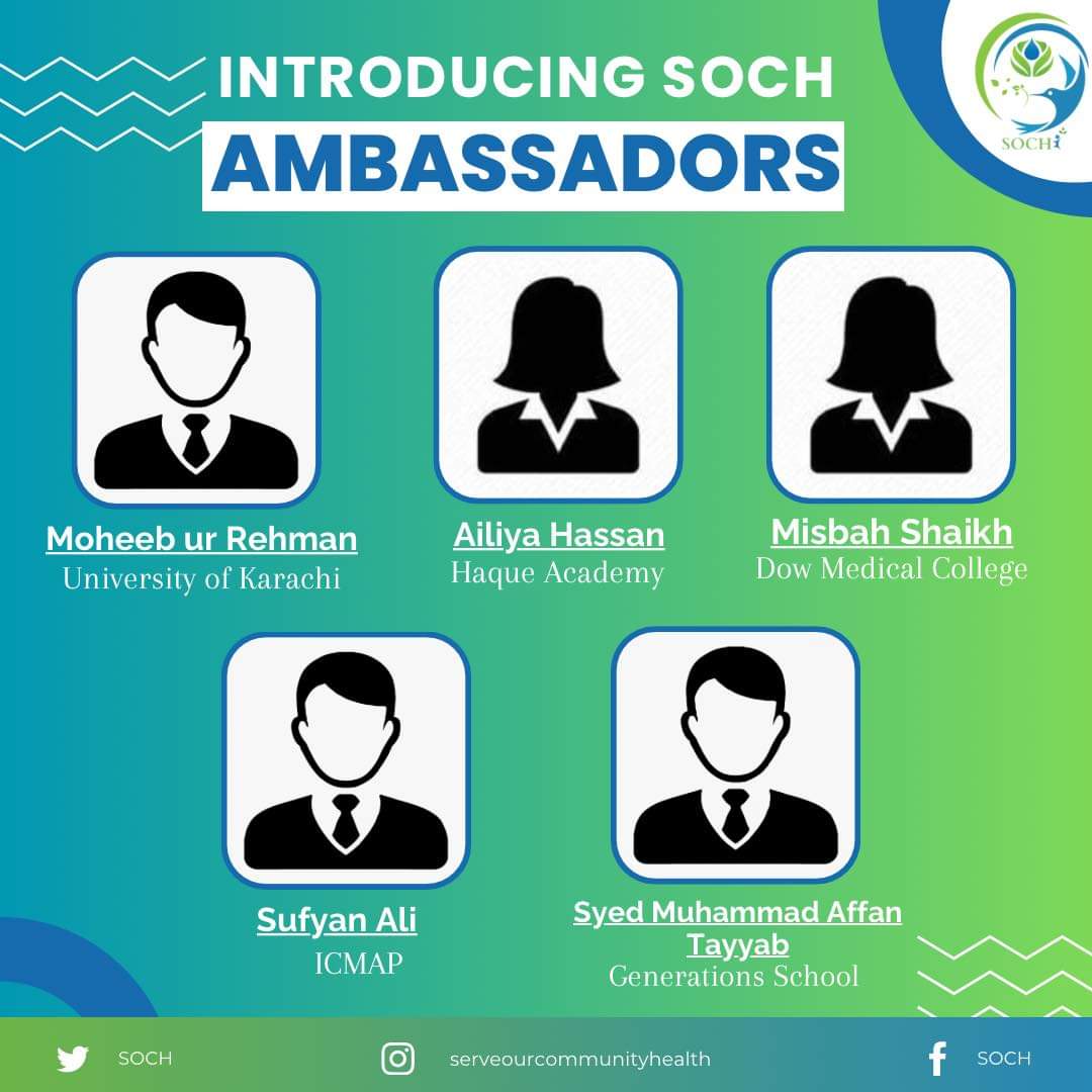 Continuing our presentation of SOCH’s newest superheros: our highly talented Ambassadors!

 We congratulate all our ambassadors for being selected through the highly competitive process, and we can’t wait to see all that they do for their community! 🌟
 #soch #socialwork