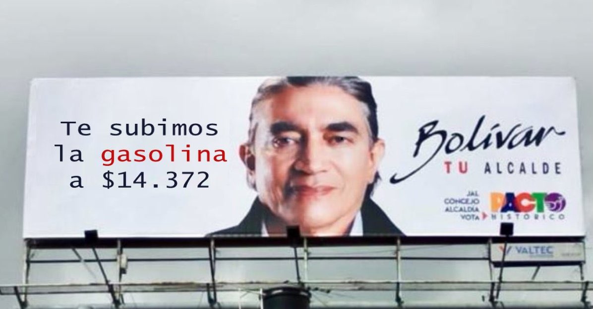 Oigan: Diseñé una valla para <a href="/GustavoBolivar/">Gustavo Bolívar</a> y su campaña. ¿Me regalan un RT masivo a ver si le gusta? 🔄