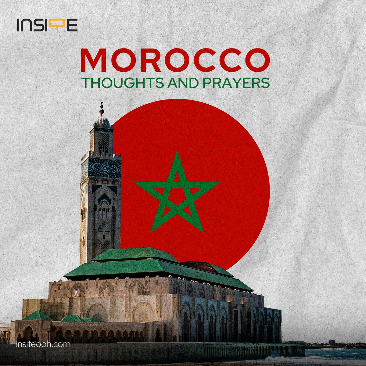 Our hearts are with the people of Morocco after the devastating earthquake. We offer our deepest condolences to the families and friends of those who lost their lives, and to all those who have been affected by this tragedy.
#MoroccoEarthquake
#WeStandWithMorocco