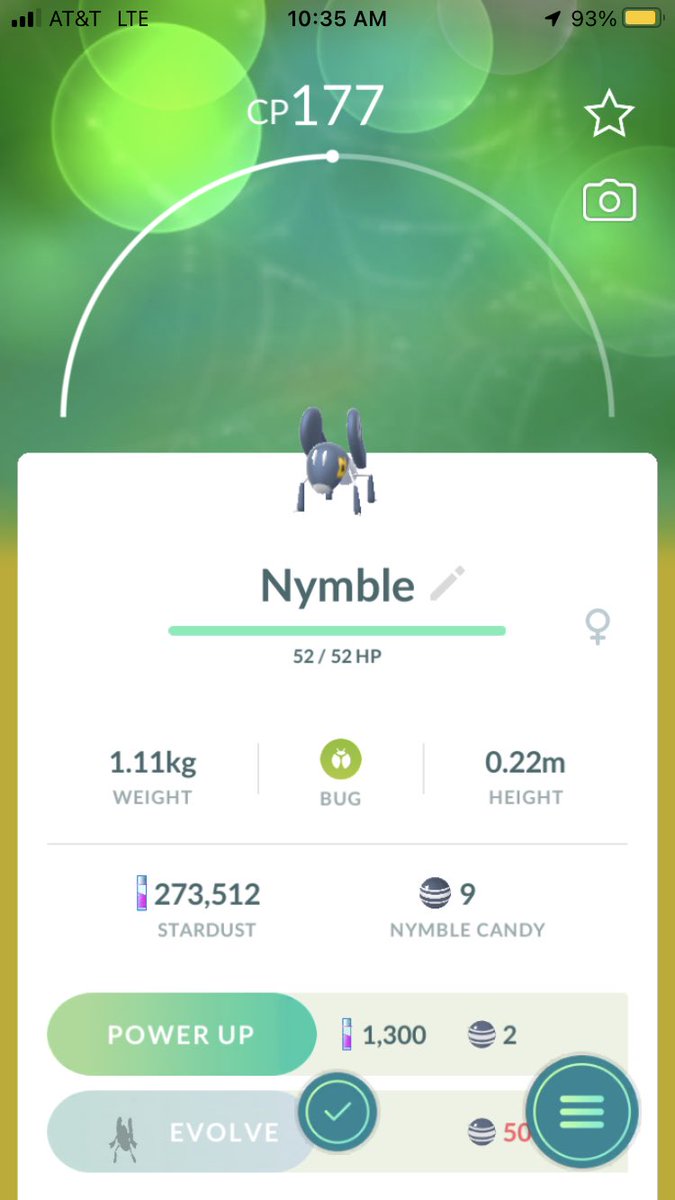 DinobotSnarl's tweet image. #Nymble #bugtype #pokemonGo