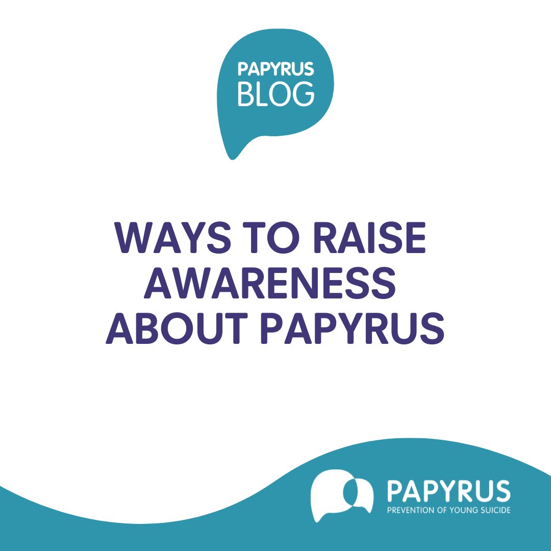 Raising awareness about prevention is crucial in reducing the number of lives lost to suicide and providing support to those struggling.

Read our blog about ways you can make a difference: papyrus-uk.org/ways-to-raise-…  💜

#WSPD23 #WSPD #SuicidePrevention #WeArePAPYRUS