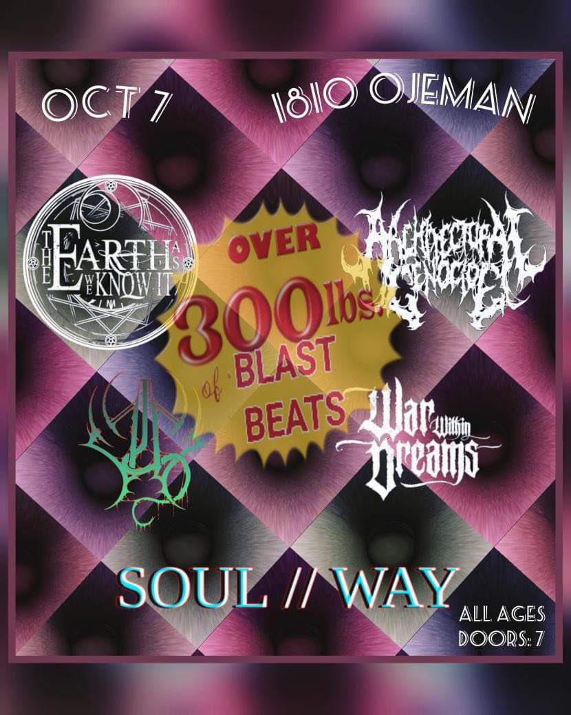 Hitting the stage with some heaters🔥
Pull up🤘🏽😤🤘🏽

#soulway #metal #houston #progmetal #progressivemetal #vibes #music #recording #studio #newshit #new #newmusic #hardcore #livemusic #discover #guitar #bass #drums #vibes #instrumental #instrumentalmetal
