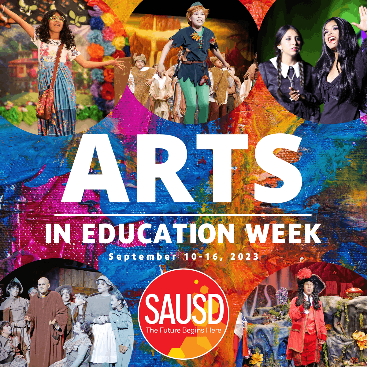SantaAnaUSD's tweet photo. 🎨📚🎉 During #ArtsInEducationWeek, we recognize the incredible impact of the arts on our students' lives. 🌟 Together, we're nurturing the next generation of artists, innovators, and leaders. 🎓💫 @sausdarts 
#WeAreSAUSD #SAUSDBetterTogether #SAUSDGraduateProfile https://t.co/jvOVkZ0VUy