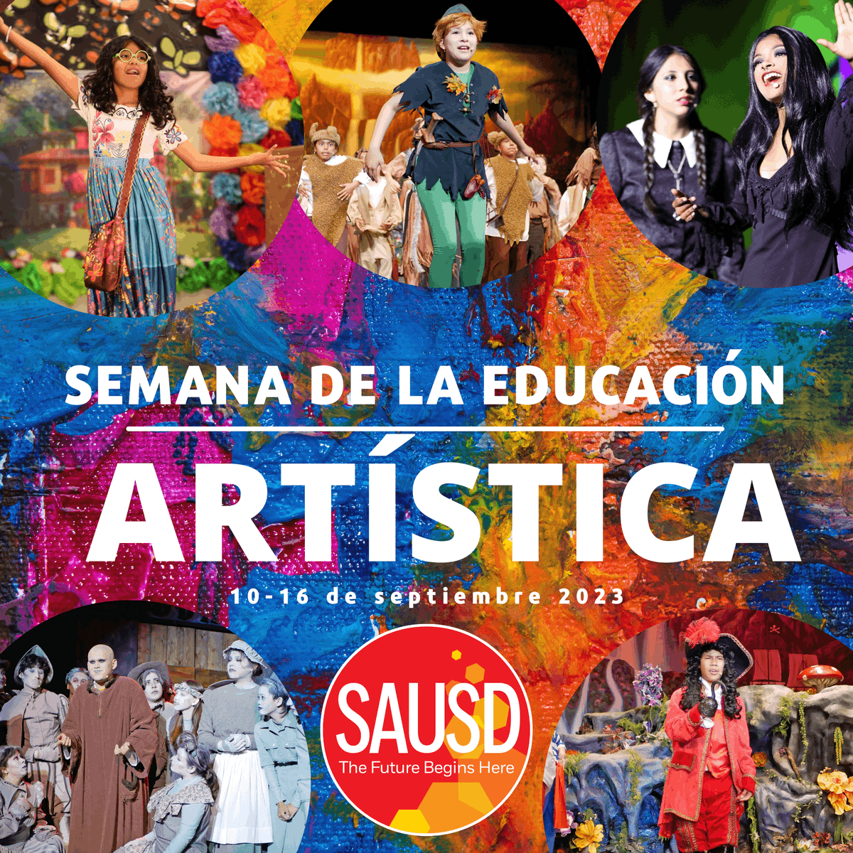 SantaAnaUSD's tweet photo. 🎨📚🎉 During #ArtsInEducationWeek, we recognize the incredible impact of the arts on our students' lives. 🌟 Together, we're nurturing the next generation of artists, innovators, and leaders. 🎓💫 @sausdarts 
#WeAreSAUSD #SAUSDBetterTogether #SAUSDGraduateProfile https://t.co/jvOVkZ0VUy