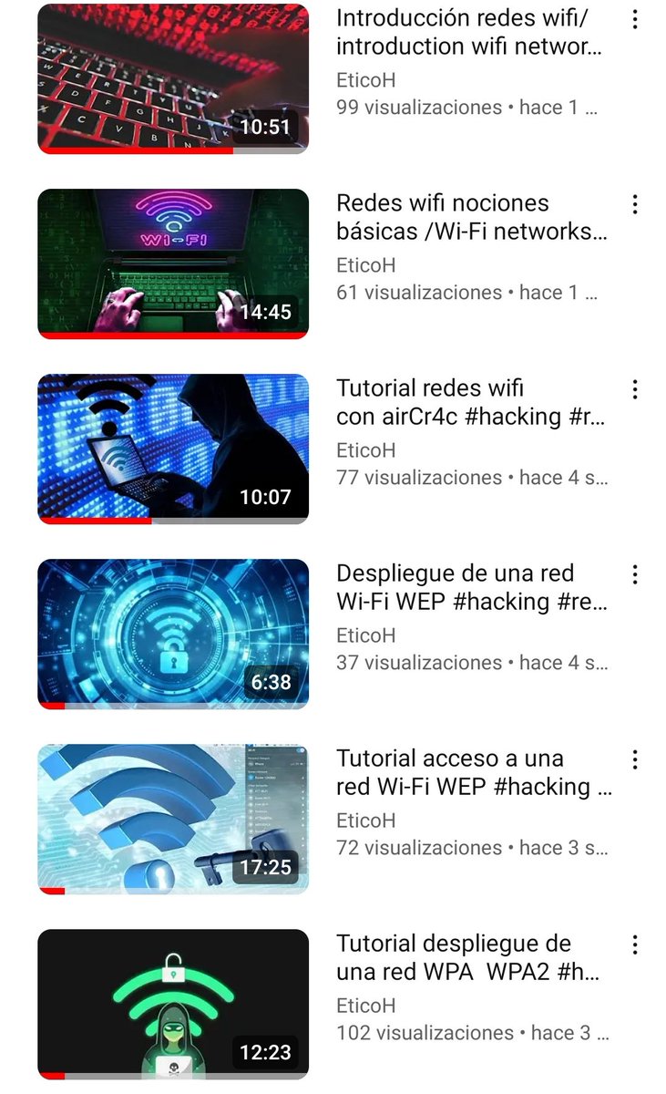 EticoH's tweet photo. Con este módulo de 6 videos aprenderás a saber qué es una red wifi, sus vulnerables, como atacarlas etc...
https://t.co/eaWn4PuaUo
#Hacking #Hacked #viral #curso #phishing #Pentesting #Linux #kali #META #metadata #hackinginstagram #hackingetico #vpn #proxy #wifi #aircrack https://t.co/nMKirmmKFj