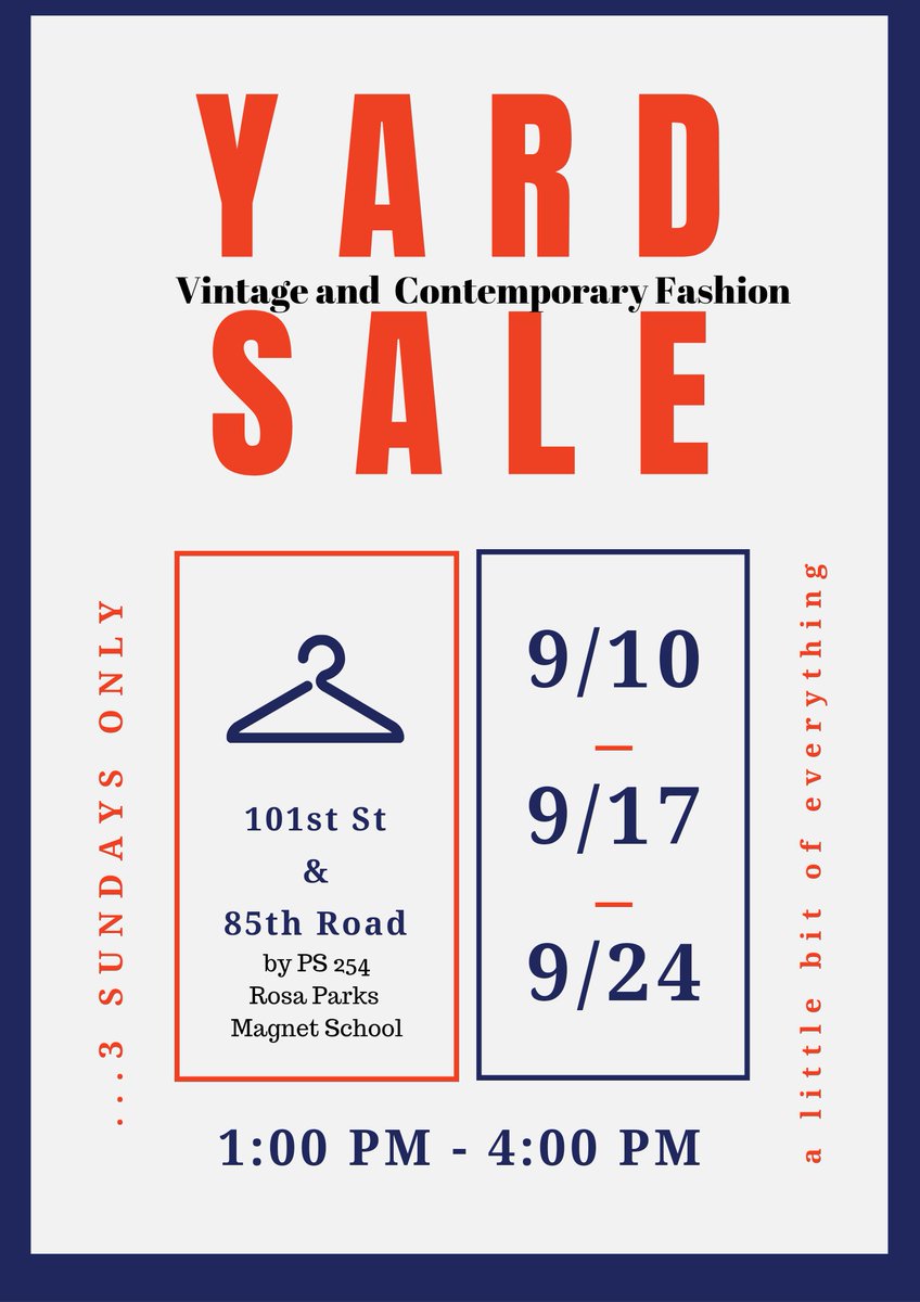 Sp0iledg0ddess's tweet photo. Having a Yard sale and you don't want to miss it. 
#vintage #wear #clothing #stuff #items #yardsale #garagesale #queens #newyorkqueens #forsale https://t.co/7x1d0zXjaK