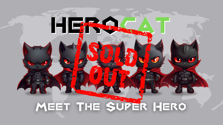 herocatfarming's tweet photo. HERO CAT MAN NFT Sold Out !!!

Thank you to all my friends

#HEROCAT #CMMTOKEN #BitkubChain #GameFi #Cryptocurrency https://t.co/FSwPFoeLO6