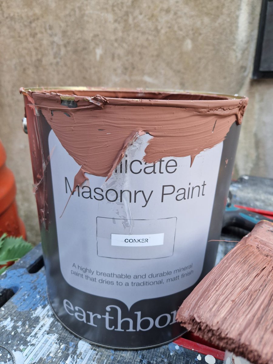 This past week I've been using <a href="/Earthbornpaints/">Earthborn</a> A breathable paint suitable for lime renders as opposed to lime wash. Its great stuff, the masonry paint is very thick so great coverage! What are others opinions on it?