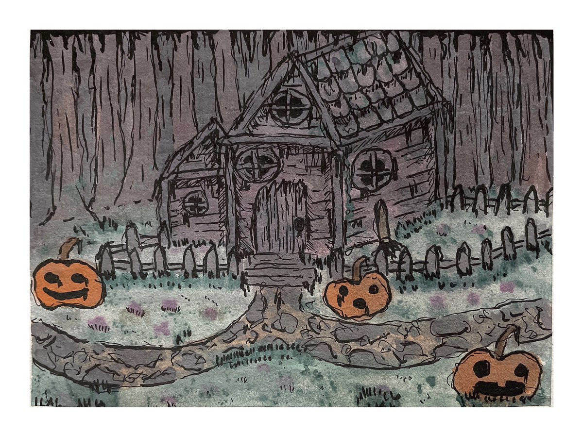 badblueraven's tweet photo. The pumpkin witch lives here 🧙🎃 https://t.co/zWElR6ECaO
