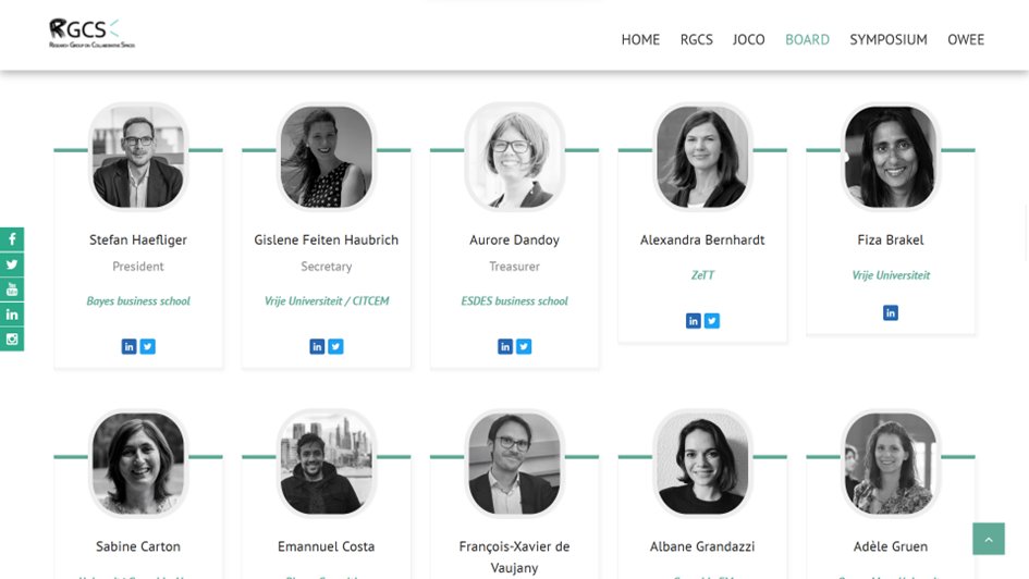 collspaces's tweet image. 🔎 Want to know more about the members of the board of RGCS, who we are, what we do? More information here: lnkd.in/e2ZCECUS

#RGCS #OWEE #Newwaysofworking #Newaysoforganizing