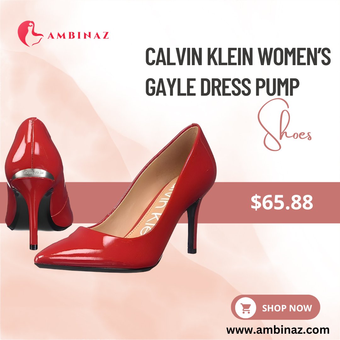📷 Elevate your style game with the Calvin Klein Women’s Gayle Dress Pump! 📷 This stunning pair is the epitome of elegance and sophistication. Whether you're headed to a chic dinner party or a glamorous night out. 

 Order: bitly.ws/Unq4 

#CalvinKlein #Fashionista