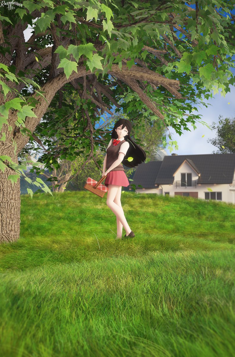 Mari's Perfect Picnic Spot 🧺