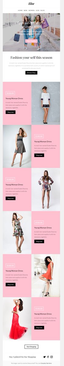 Hi Guys 🖐,
Have a look at this beautiful Mailchimp Email design.
Let me know if you like it 👍

SUBMIT YOUR QUERY
INBOX US.

Follow Us for👇
>Daily UI/UX/Web design inspiration.
#email  #emailmarketingtips #marketingtips #ecommerce #smallbusiness #emailmarketingstrategy