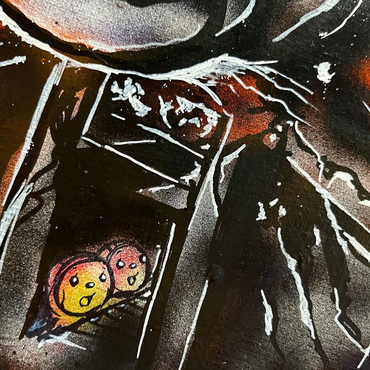 chappe7771's tweet image. ライブペイント3個目⚡️⚡️⚡️

ケイオスをRAM IT DOWN
😂 #judaspriest #ramitdown