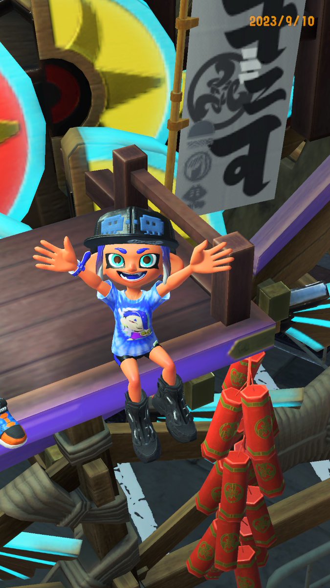 sou_chup's tweet photo. 10倍たくさんできて楽しかったぁ😋
オミコシわーい🎉
#スプラトゥーン3 
#フェス https://t.co/enjfs9yAnv