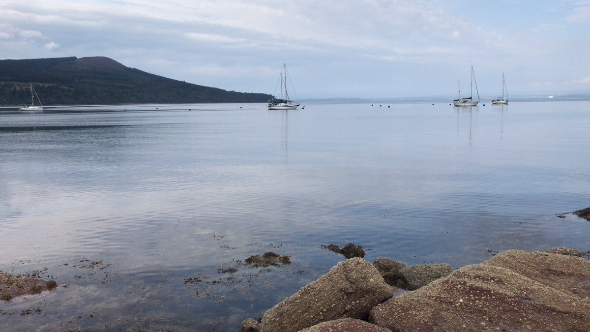 I think this is self care 🥰 Beautiful Arran, teenager daughter in the car connected to power and WiFi (her self care!) and peace to listen to the water.  Do I have to go home??