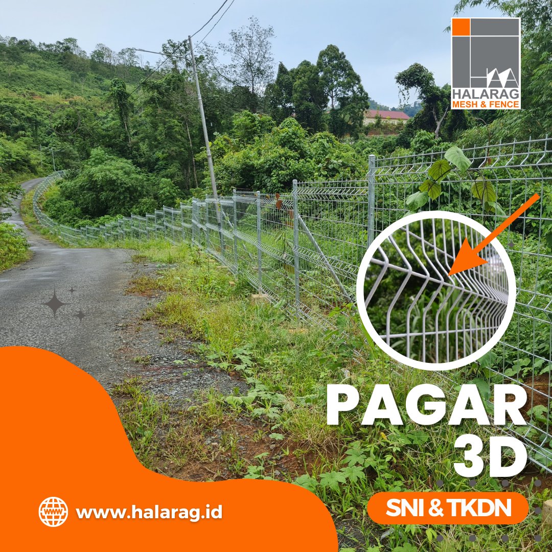 McDennyHalarag's tweet image. Pagar Bandara / Pagar V / Security Fence / Pagar Wiremesh / Pagar 3D

Dibuat sebagaimana proses produksi wiremesh, dengan proses penekukan bentuk gelombang pada bagian tengahnya wiremesh, menggunakan mesin bending khusus.

Website : pabrikwiremesh.co.id

#pagarBRC #halarag