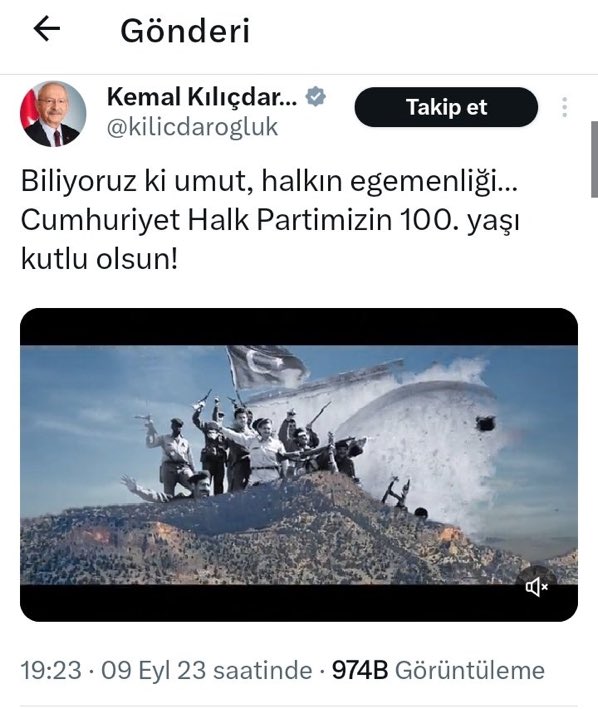 KKTC de Binlerce masum Müslüman Türk katilin fotosunu @herkesicinCHP anıtlaştır Sonrada biz neden seçimleri kaybediyoruz diye ağlayın @ahakanbayrakci @ikalin1 @RTErdogan @dbdevletbahceli @ahmethc @handefrt @iyiparti