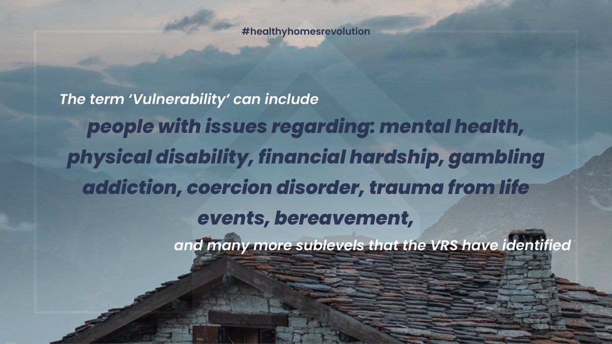 The VRS HHS Initiative was created to provide support for vulnerable homes. But what does it mean to be vulnerable? 🆘

Find out more about the VRS HHS Initiative ➡ vrshhs.org

#healthyhomesrevolution #outreach #homeowners