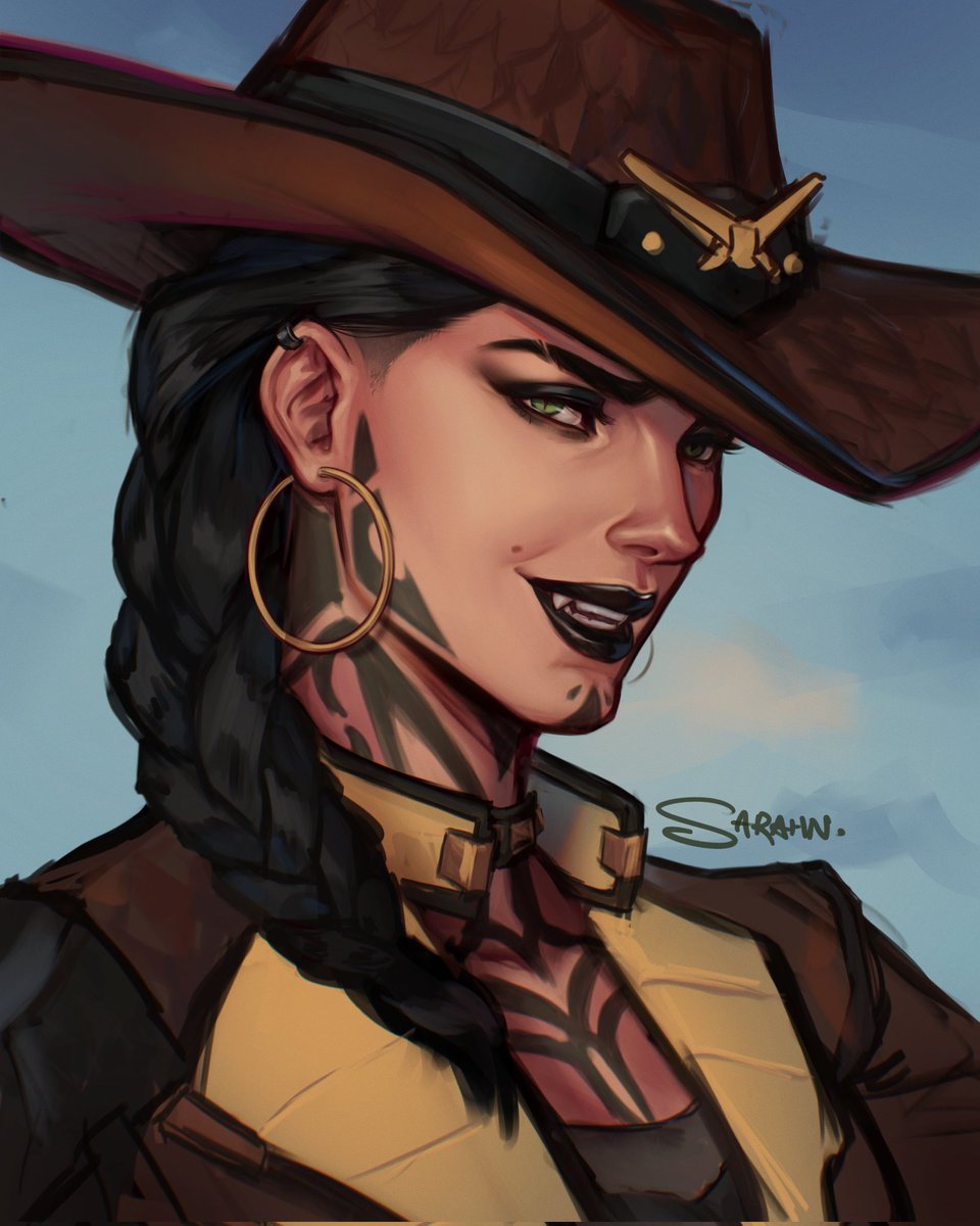 Snake wrangler ashe

The undercut &amp; neck tattoo combo is just so chefs kiss

#Overwatch2