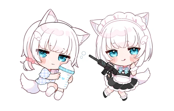 【お知らせ】417様(#_shiinanida)のアクリルキーホルダーのイラストを描かせていただきました 