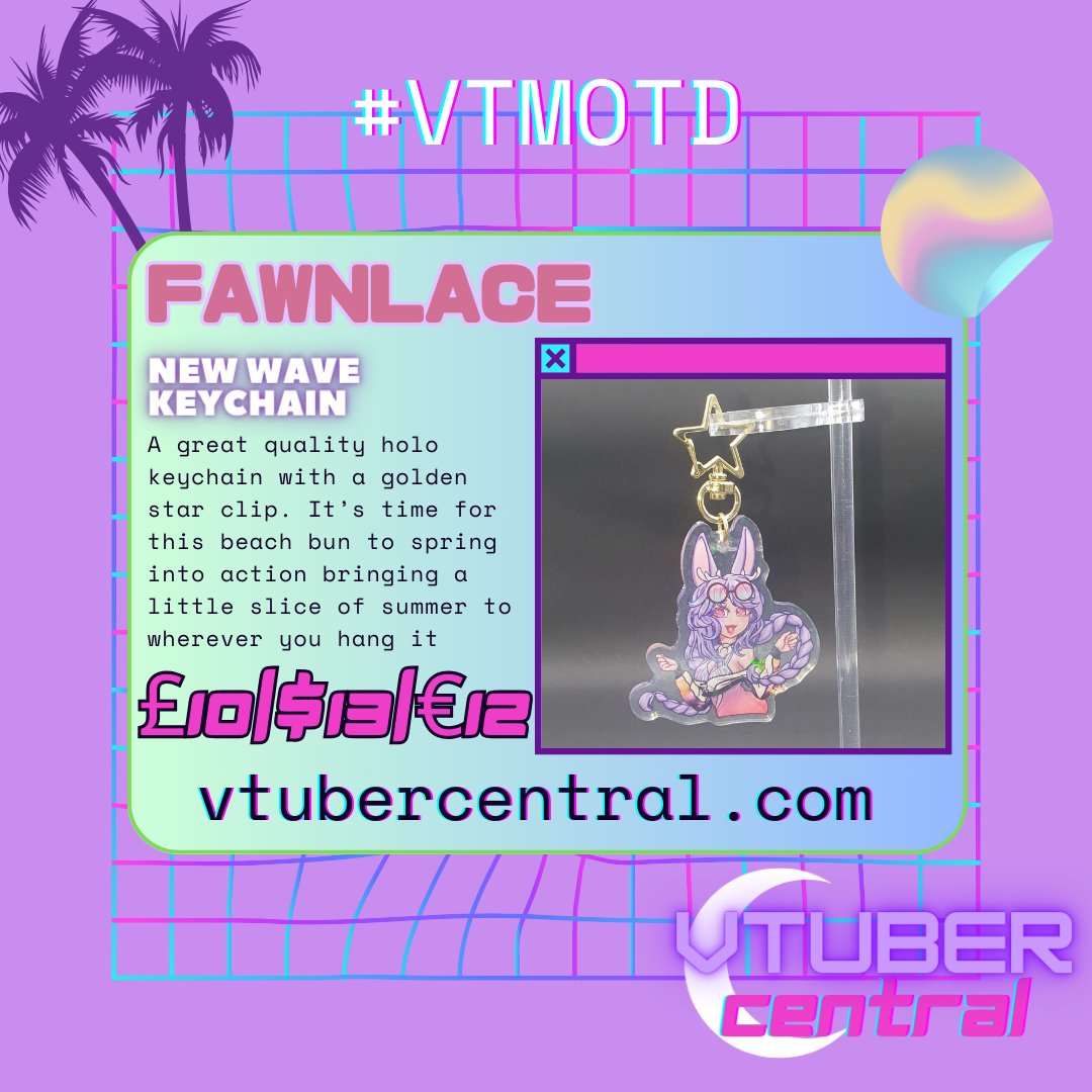 _VTuberCentral's tweet photo. #vtmotd Check out this awesome piece here: https://t.co/YWLEumPJI9
Creator:
@FawnLace
#vtubercentral #vtubermerch #vtuberkeychain #Jackalopevtuber https://t.co/OS6mQatwwI