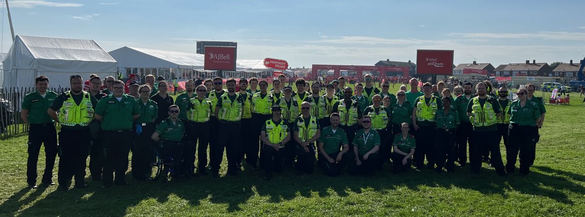 Iain Brooke-Bennett (@ig_bennett) on Twitter photo #Volunteers from across the entirety of <a href="/stjohnambulance/">St John Ambulance England</a> MRT are at the #GreatNorthRun today, working as part of a larger medical provision. Here you can see the team's pre event brief and simulated drills, ensuring we provide the best quality care to runners. #Volunteers from across the entirety of <a href="/stjohnambulance/">St John Ambulance England</a> MRT are at the #GreatNorthRun today, working as part of a larger medical provision. Here you can see the team's pre event brief and simulated drills, ensuring we provide the best quality care to runners.