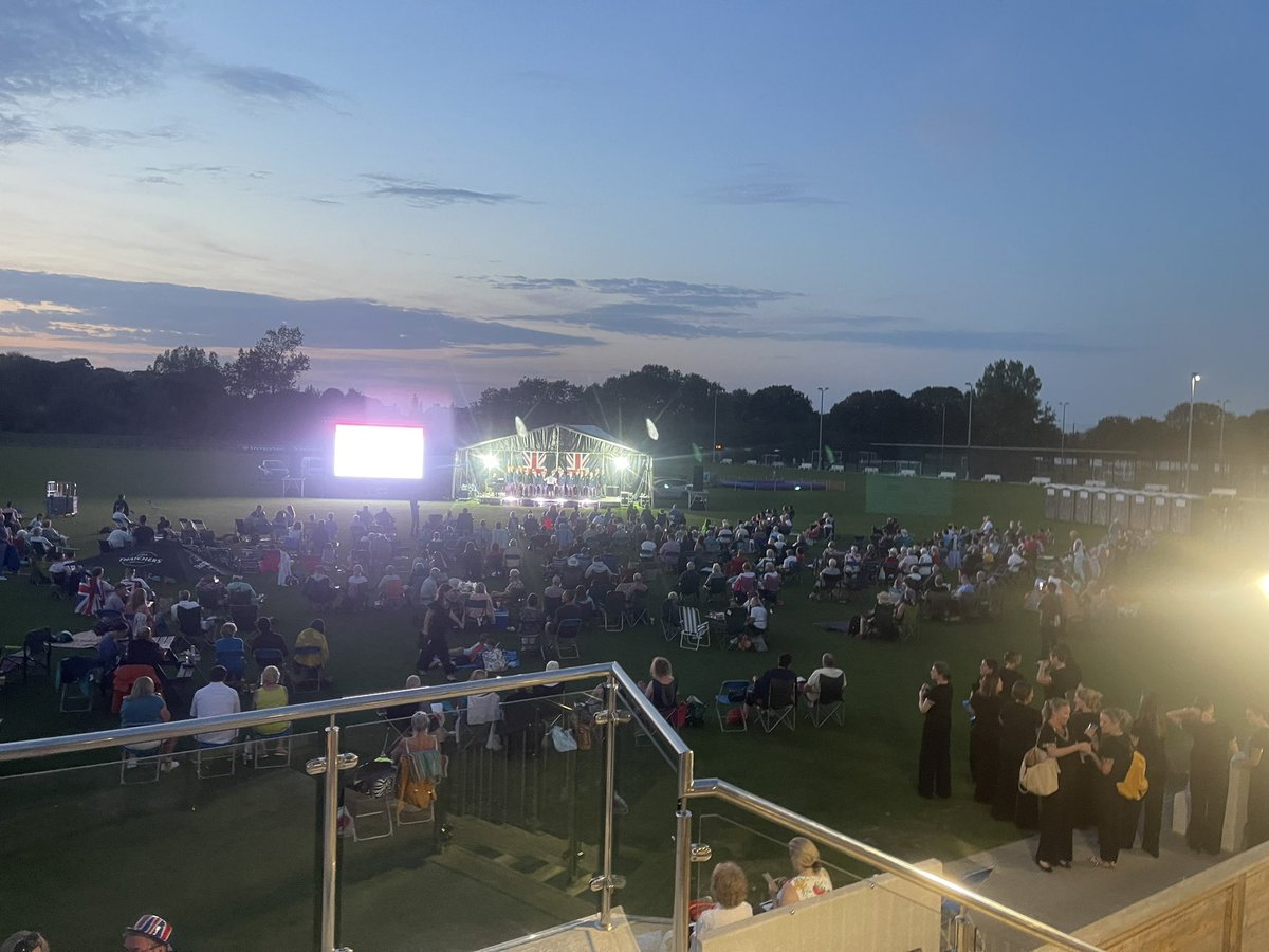 Excellent #PromsOnTheWicket last night at <a href="/KGVGSY/">KGV Playing Fields</a> to compliment an afternoon or #WorldCupRugby 🏉<a href="/worldrugby/">World Rugby</a> #Guernsey #loveGuernsey