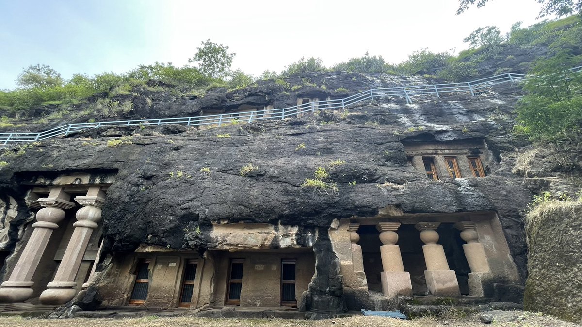 Ambika caves.
Do you know Junnar has largest no of rock cut caves in whole of India dating back to 2nd century BC.

@HelloMTDC - please put some navigation boards in the way to caves, else one can simply get lost in jungle.